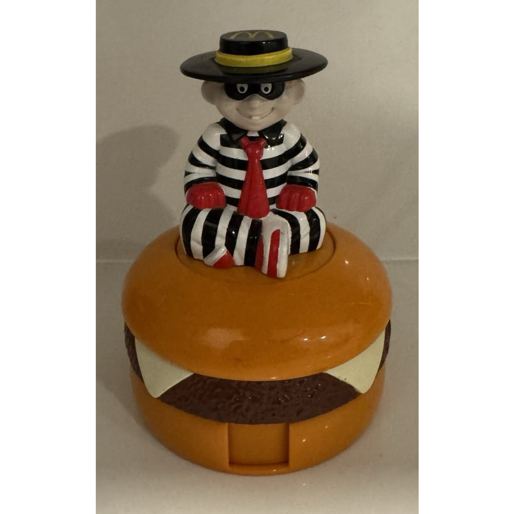 1998 Mc donalds Hamburglar candy dispenser collectibles happy meal Toy Vintage